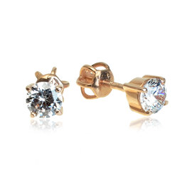 GOLDIE Zlaté náušnice Rose studs LEA842.AWB